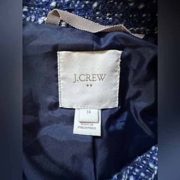 Tweed City Coat by J. Crew size 14 - Picture 8 of 10